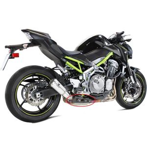 IXRACE Uitlaattrim KAWASAKI Z 900, 16, zwart