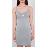 Alpha Industries - Basic Dress SL W - T-shirtjurk - Greyheather/white