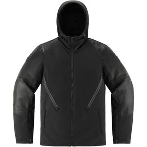 Icon Basehawk 2 Motorfiets Lederen / Textiel Jas
