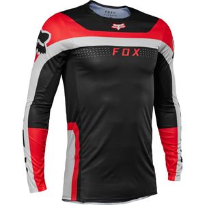 Fox Racing - Flexair Efekt - Sportshirt - Fluorescerend Rood - Lichtgewicht Materiaal
