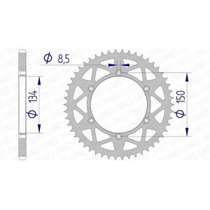 AFAM Aluminium kroon 17206520