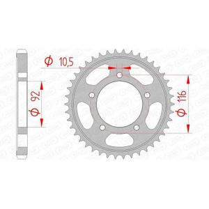 AFAM Standaard stalen kroon 16900530