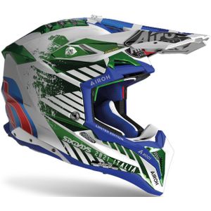 Airoh Aviator 3 Six Days Italy 2021 Carbon Motorcross helm