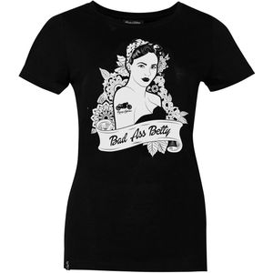 Rusty Stitches Bad Ass Betty Dames T-Shirt