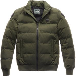 Blauer - College Motorfiets Jas - Textiel - Zwart