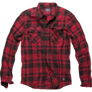 Vintage Industries Austin Shirt Red Check Heren Size :