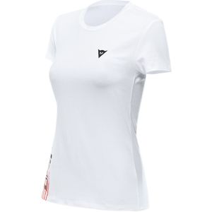 Dainese - T-shirt Logo Lady - Katoen - Dames - Korte Mouwen