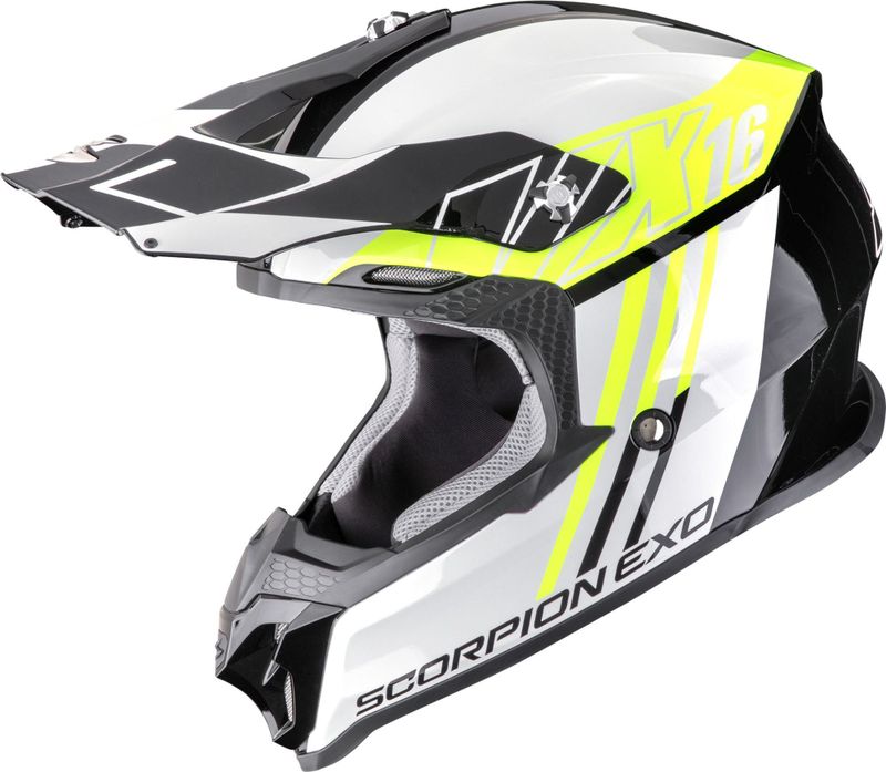 Scorpion VX-16 Evo Air Lignes Motorcross helm