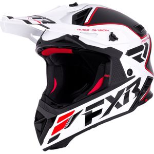 FXR Helium Logo Carbon Motorcross helm