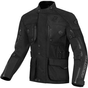 Bogotto Explorer-Z waterdichte Motorfiets Leder- / Textiel Jas