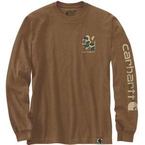 Carhartt Camo Logo Graphic Longsleeve