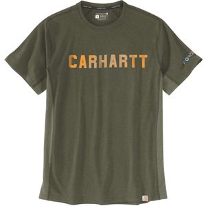 Carhartt Force Flex Block Logo T-shirt