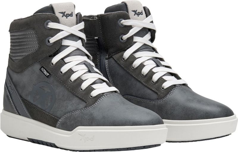 Xpd - Way H2out® - Motorschoenen - Zwart - Leer