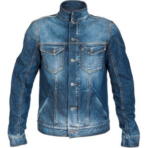 PMJ - West - Motorfiets Textiel Jas - Denim - Slim Fit - Hoog Gewicht 12,5 oz