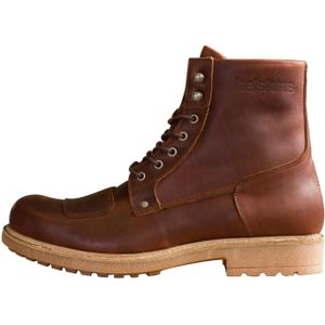 Helstons Mountain Aniline Brown Motorcycle Shoes Laars