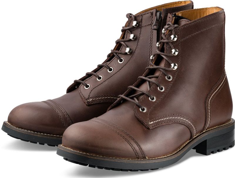 Rokker - Moto Ranger - Motorlaarzen - Zwart - Leer