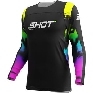 Shot - Contact Nitro - Motorcross Jersey - Voor Kinderen