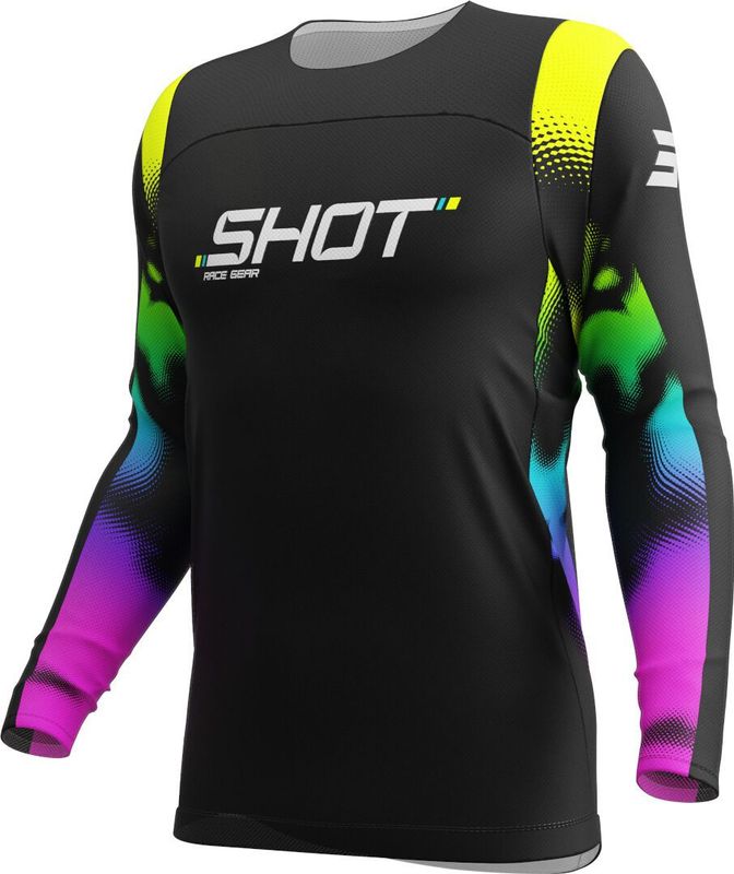 Shot - Contact Nitro - Motorcross Jersey - Voor Kinderen