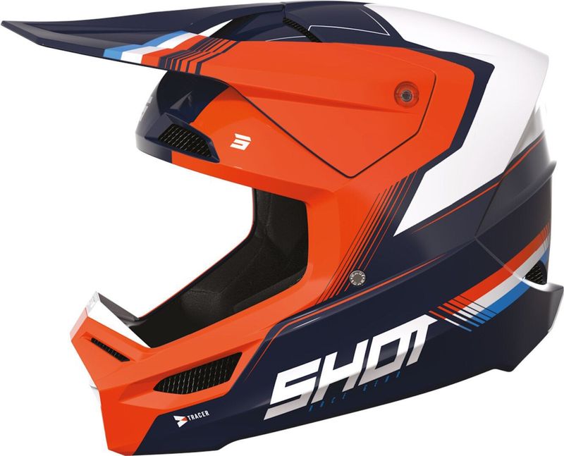 Shot - Race Offroadhelm - Zwart - SRS Synthetisch Versterkte Shell - MIPS-systeem
