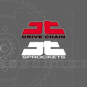 JT DRIVE CHAIN Versterkte JT 428HDR 14/47 Kettingset - Standard Crown