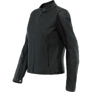 Dainese Razon 2 geperforeerd dames motorfiets lederen jas