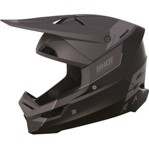 Shot - Furious Offroadhelm - Zwart - SRS Synthetische Versterkte Schaal