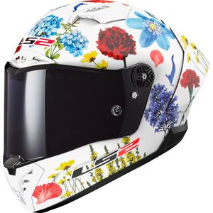 LS2 FF805 Thunder GP Flowers Carbon Helm