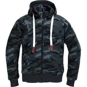 DIFI Downtown Camo Motorfiets Zip Hoodie
