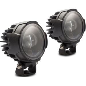 SW-Motech EVO mistlamp kit - Zwart. BMW R 1200 GS (12-18), R 1250 GS (18-).