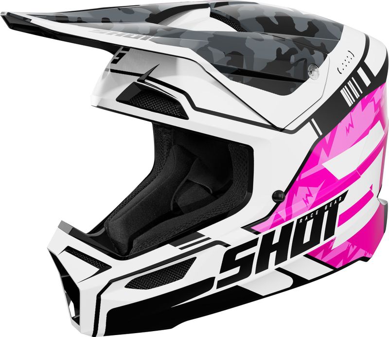 Shot Furious Flash Mips Motorcross helm voor jongeren