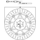 TRW - MSW114RAC - Racing Wave Remschijf - Ultieme Controle en Prestaties