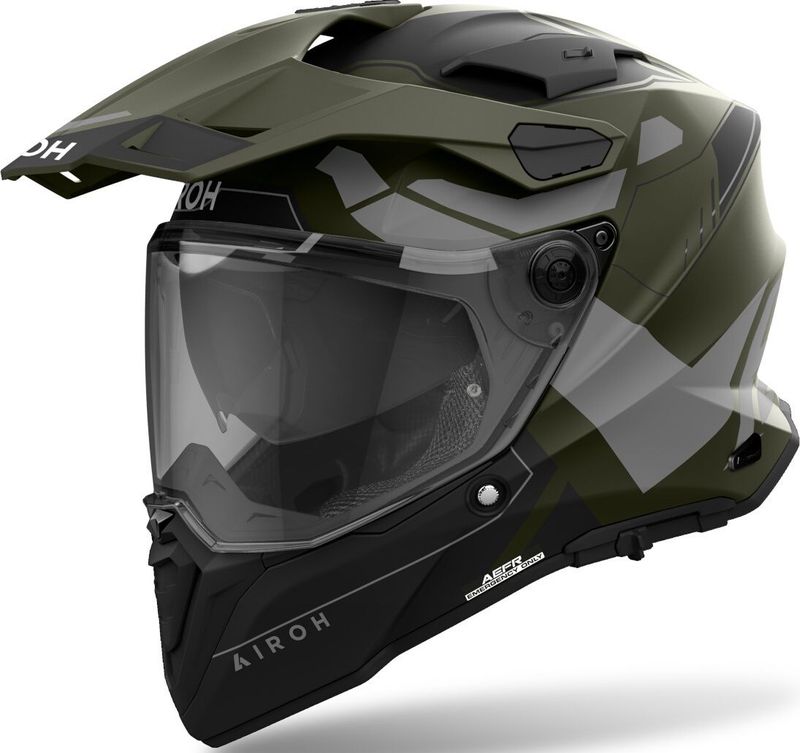 Airoh - Commander II Reveal - Integraalhelm - Zwart - Lichtgewicht