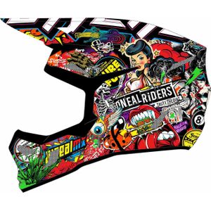 Oneal 3SRS Crank veelkleurige motorcrosshelm voor kinderen