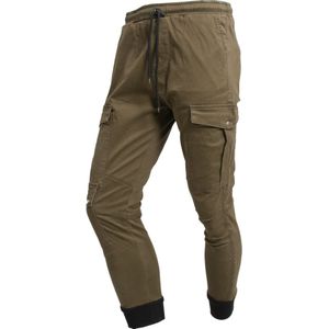 MUGENRACE Olive Cargo Broeken