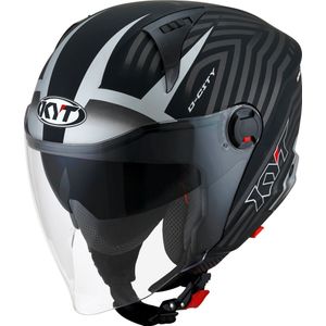 KYT D-City Lucent Jet Helm