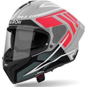 Airoh - Matryx Rider - Integraalhelm - Rood Mat