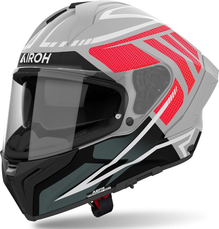Airoh - Matryx Rider - Integraalhelm - Rood Mat