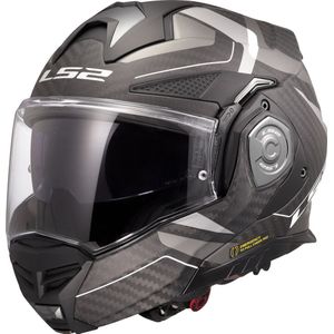 LS2 - Advant X Carbon Horizon II FF901 - Helm - Zilver - Grijs