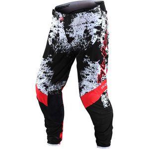 Troy Lee Designs - SE Ultra - Off-road Broek - Zwart - 4-way Stretchstof, Leren Kniestukken, Ventilatie