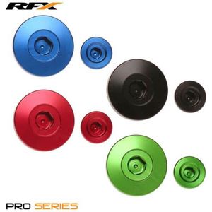 RFX Set pro motorverdeeldoppen (blauw) - voor Kawasaki KXF250/450