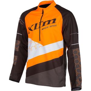 Revolt - Pullover - Oranje - Windbestendige Stof - Ademend