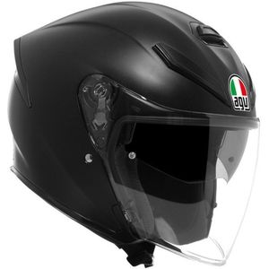 AGV - K5 Jet EVO - Open Helm - Zwart - Thermoplastische Hars