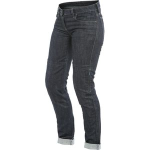 Dainese Denim Slim Dames Motorfiets Textiel Broek