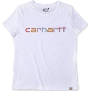 Carhartt Relaxed Fit Lightweight Multi Color Logo Graphic Dames T-Shirt