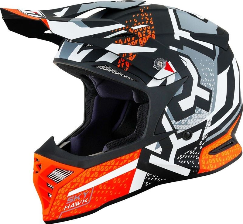 KYT - Skyhawk Hyperflow - Motorcross Helm