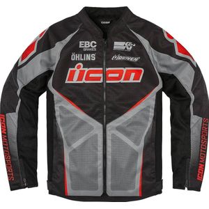 Icon Hooligan Ultrabolt Motorfiets textiel jas