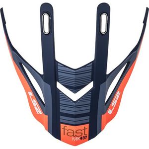 LS2 - MX437 Evo - Helmvizier - Transparant - Polycarbonaat