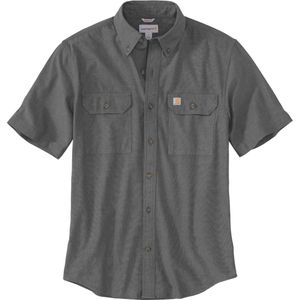 Carhartt Loose Fit Midweight Chambray Shirt met korte mouwen