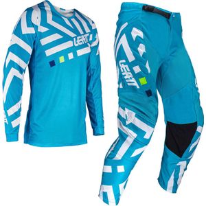 Leatt 3.5 Ride Pattern 2024 Motorcross Jersey en Broek Set