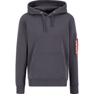ALPHA INDUSTRIES - Air Force - Hoodie - Grijs - Katoen